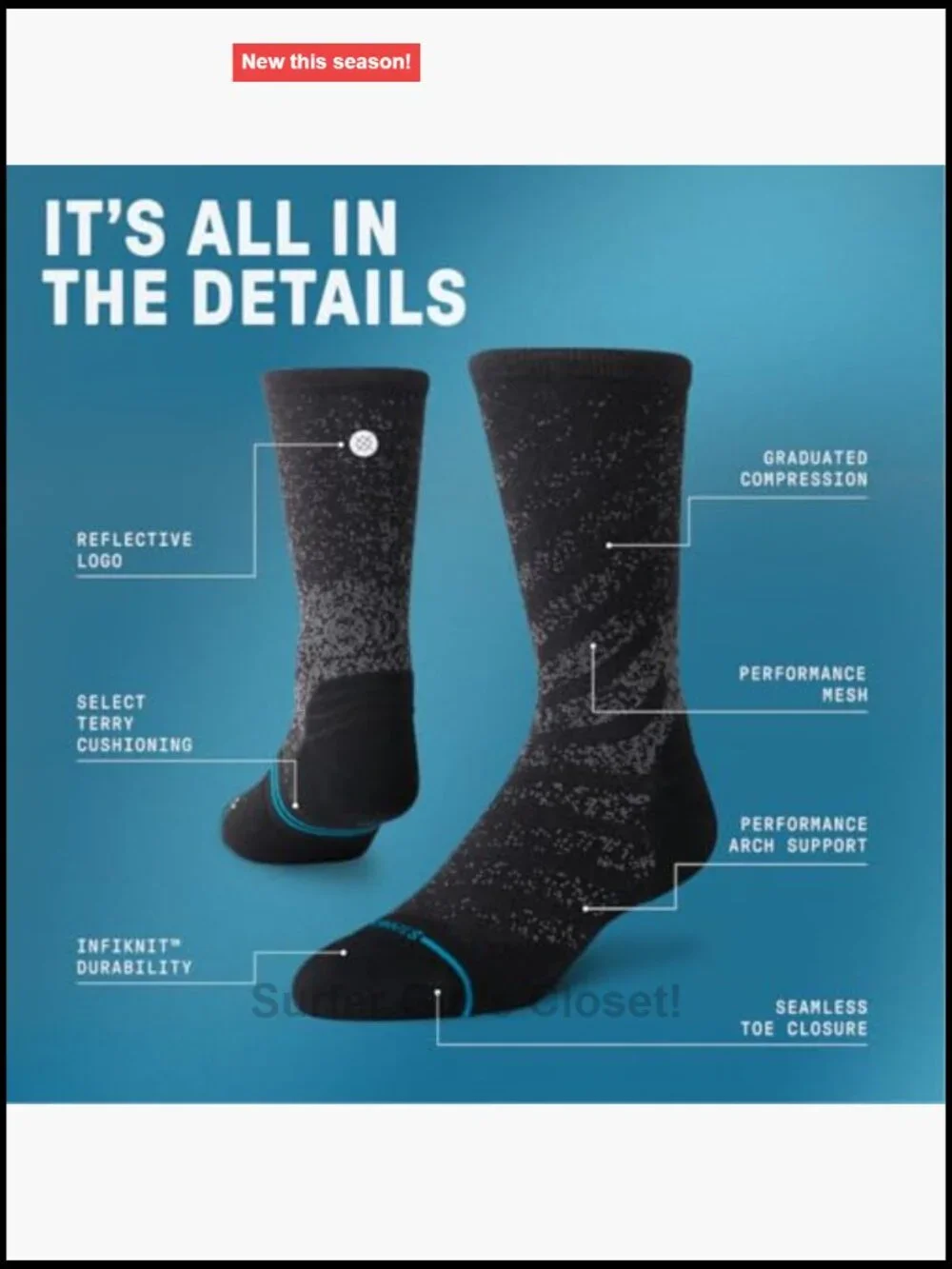 Lightweight Performance Tab Socks 3-Pack Athletic No-Show Low Cut